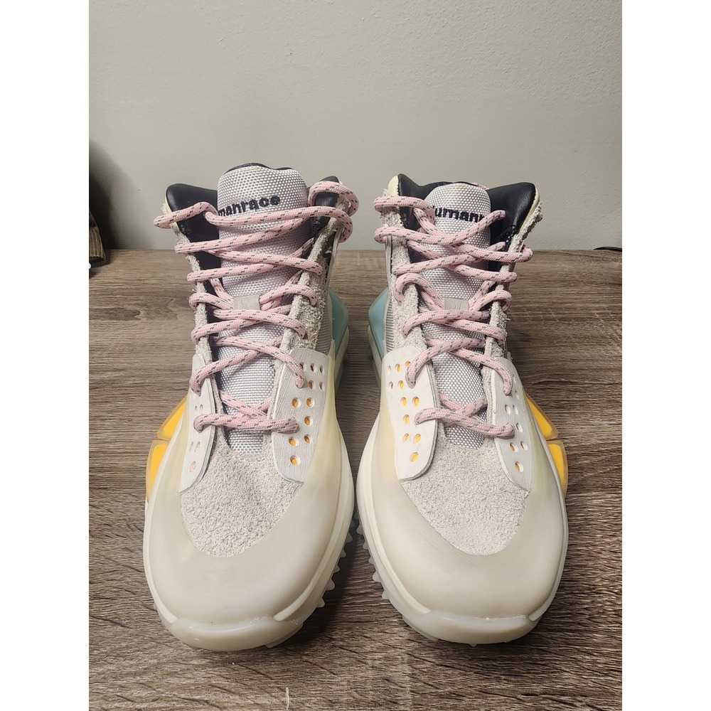 adidas Men's Pharrell x Hu NMD_S1 Ryat 'Core White'  5.5 Men's 7.5 Women's